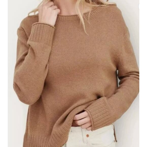 Jenni Kayne ‘Everyday’ Sweater Camel Size Large - Picture 3 of 4